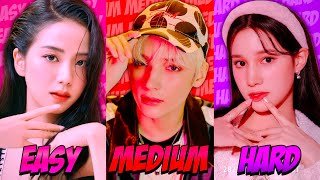 How Many KPOP Idols Do You Know? (From EASY to Hard) | Name The Kpop Idol Challenge #5