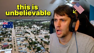 American reacts to the Queensland Floods