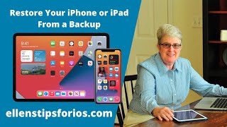 Restore your iPhone and iPad From a Backup