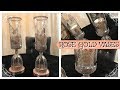 DIY DOLLAR TREE FLARED VASE USING ROSE GOLD BLING PLUS GIVEAWAY