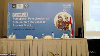 Advokasi Percepatan Penyelenggaraan KKS Maluku Hari ke-2