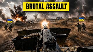 Ukrainian Troops Stormed Russian Positions in Brutal close combat