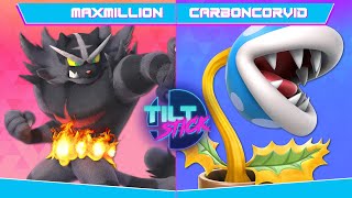 QS9 - Winners R3 - Maxmillion (Incineroar) Vs. CarbonCorvid (Piranha Plant / Pikachu)