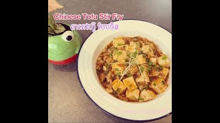 Chinese Tofu Stir Fry Ground pork tofu stir fry recipe តៅហ៊ូ​ឆា​សាច់​ចិញ្រ្ចាំ​បែប​ចិន​ តៅហ៊ូ​ឆា​ចិន