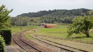 小湊鉄道　上総鶴舞にやってきたキハ200ちゃん