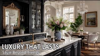 Beyond Trends: Cultivating a Lasting Luxury Aesthetic