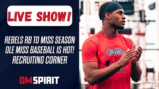 Talk of Champions: Trey Hall to miss season for Ole Miss Football, Rebels baseball is HOT!