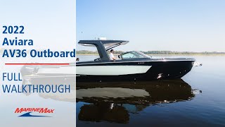 2022 Aviara AV36 Outboard | Available NOW at MarineMax Charleston!