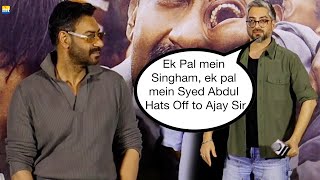 Ajay Devgn Sir 1 Sec mein Singham se Syed Abdul ban gaye, Director Amit Sharma salutes Maidaan actor
