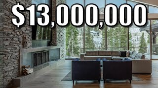 Inside a $13,000,000 Park City Mansion on the Mountain!