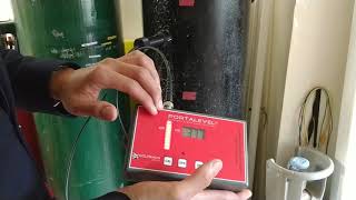 Demonstration - Portalevel® ORIGINAL - 45KG CO2 Cylinder Test