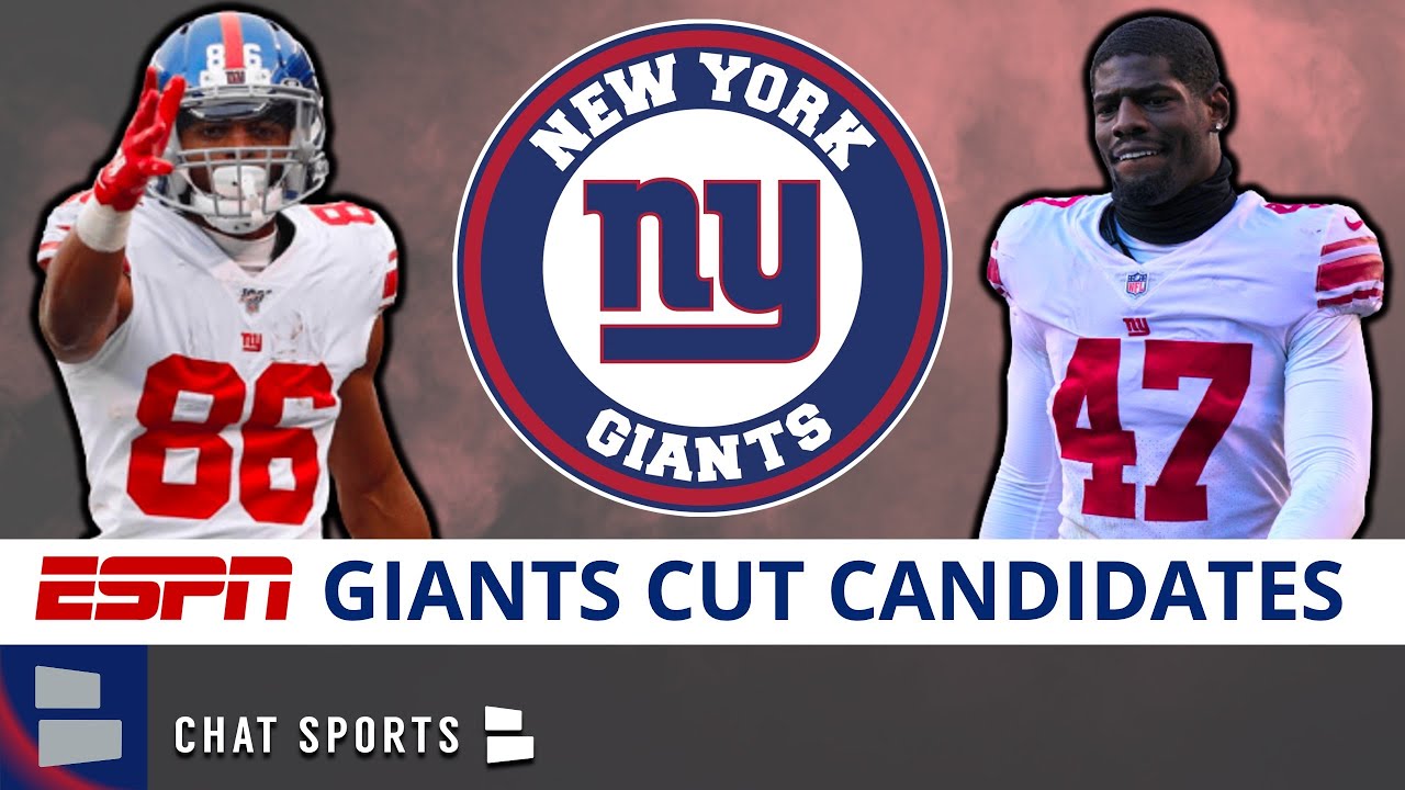 4 SHOCKING New York Giants Cut Candidates Based On ESPN’s 53-Man Roster ...