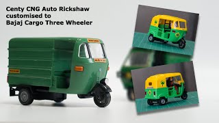Bajaj Cargo Three Wheeler | Centy CNG Auto Customised | Rickshaw Tempo