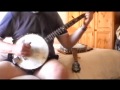 W.E. Temlett 5 String Banjo Princess Model No. 4 c1895