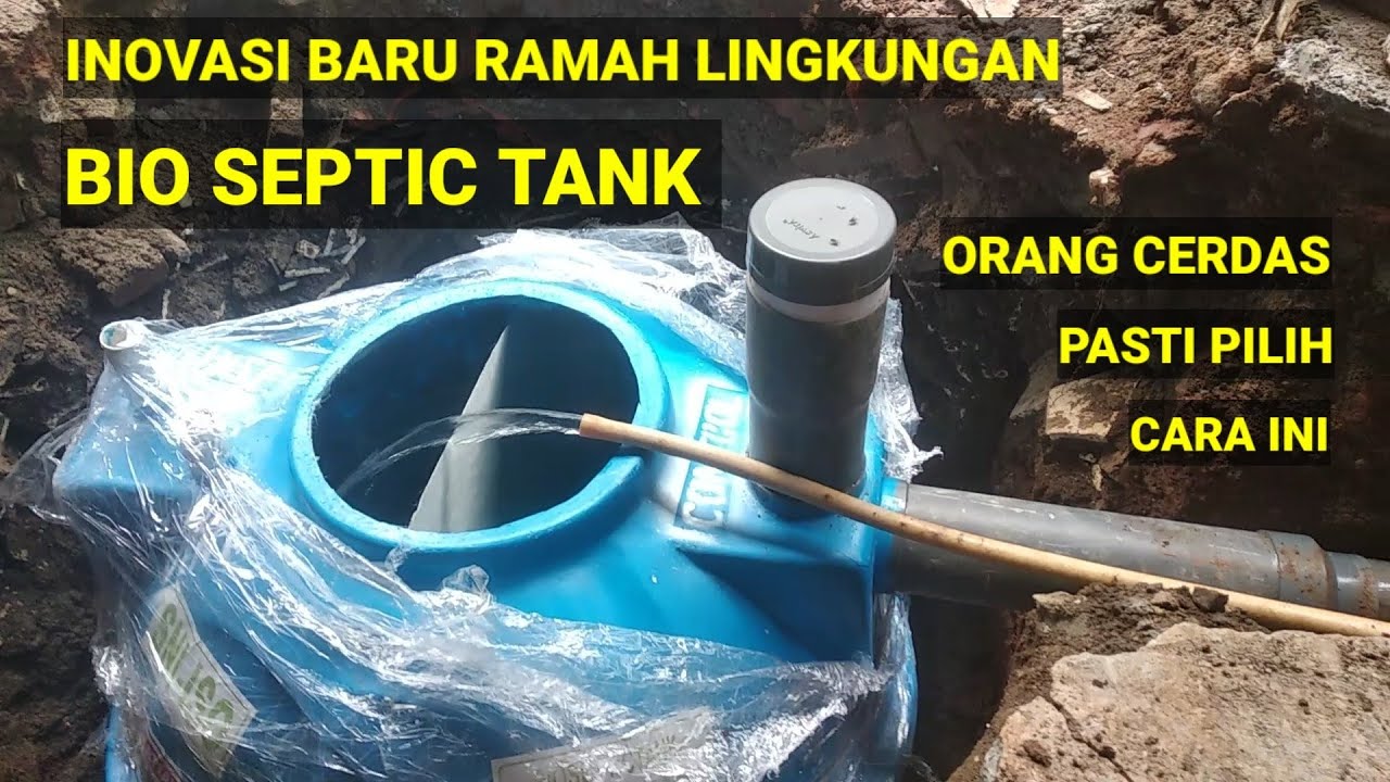 CARA PASANG BIO SEPTIC TANK - YouTube