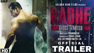RADHE Official Trailer | Salman Khan | Disha Patani | Jackie Shroff | Prabhu Deva | SKF