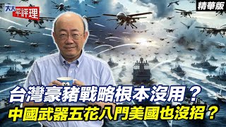 台灣豪豬戰略根本沒用？中國武器五花八門美國也沒招？【大大平評理精華•郭正亮】