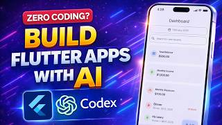 Build a Flutter App with AI Using ONE Prompt (ChatGPT + Codex) | Flutter in 2026