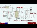 simple tl494 pwm generator circuit pcb video demo