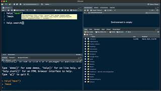 How to Get Help for R Functions in RStudio | Using help(), ?, and help.search() Commands