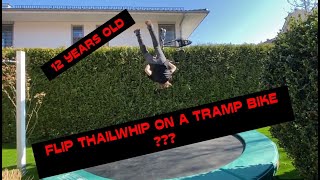 FLIP WHIP ON A TRAMP BIKE !? - | VLOG 2