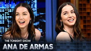 Ana de Armas Gets Her Own Ben & Jerry's Ice Cream and Plays Backtionary | The Tonight Show