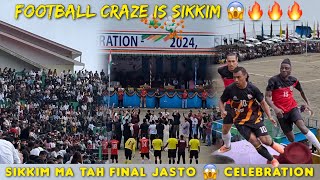 Football craze 😱🔥 in Sikkim Soreng | Final jasto celebration 😱😱😱 What a crowd 😱