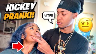 Hickey Prank On Boyfriend!! *GONE WRONG*😬