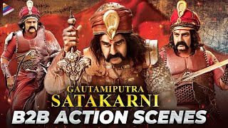 Gautamiputra Satakarni Back To Back Action Scenes | Balakrishna | Shriya | Krish Jagarlamudi | TFN