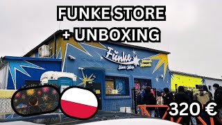 FUNKE STORE SLUBICE 🇵🇱 IM DEZEMBER 2024‼️+330€ FEUERWERK UNBOXING 😍