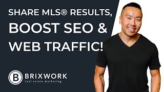 Create and share MLS® listing search result URLs for Organic Search Traffic