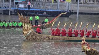 ชมการฝึกซ้อม​การพายเรือ​พระที่นั่ง​ท่า​10/10/2562