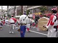 流す阿波踊り「コスモス連・朝日さわやか連他」2019堀切かつしか菖蒲まつり（2019.6.9）