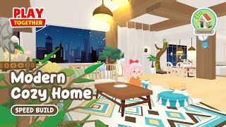 Modern Cozy Home Decor Speed Build 🏠 | 7K Small House | Play Together #housedesignideas