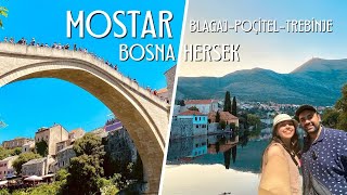 BOSNA HERSEK GEZİSİ | mostar, blagaj, poçitel, trebinje vlog