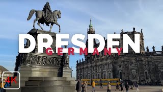 Dresden - Germany 🇩🇪 Amazing Architecture. Day walking tour in gorgeous city of DRESDEN GERMANY [4k]