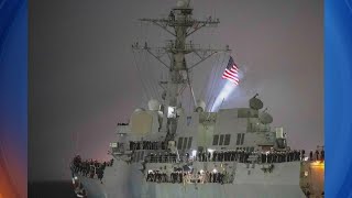 USS Forrest Sherman returns home to Norfolk