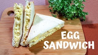 How to Make Egg Sandwich  at Home - Easy Pinoy Merienda Recipes