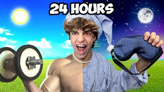I Worked Out For 24 Hours Straight!