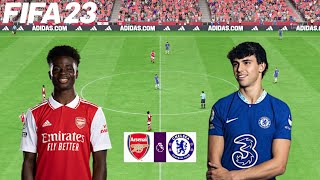 FIFA 23 | Arsenal vs Chelsea - Premier League English 22/23 Season - Gameplay
