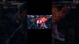 깸쮝이 킥 마무리 킹받네 [TEKKEN8] #shorts