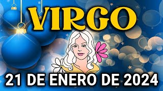 🔥𝐍𝐨 𝐥𝐨 𝐯𝐚𝐬 𝐚 𝐜𝐫𝐞𝐞𝐫 𝐞𝐬𝐭𝐚𝐫𝐚𝐬 𝐢𝐫𝐫𝐞𝐜𝐨𝐧𝐨𝐜𝐢𝐛𝐥𝐞😎 Horóscopo de hoy Virgo ♍ 21 de Enero de 2024|Tarot