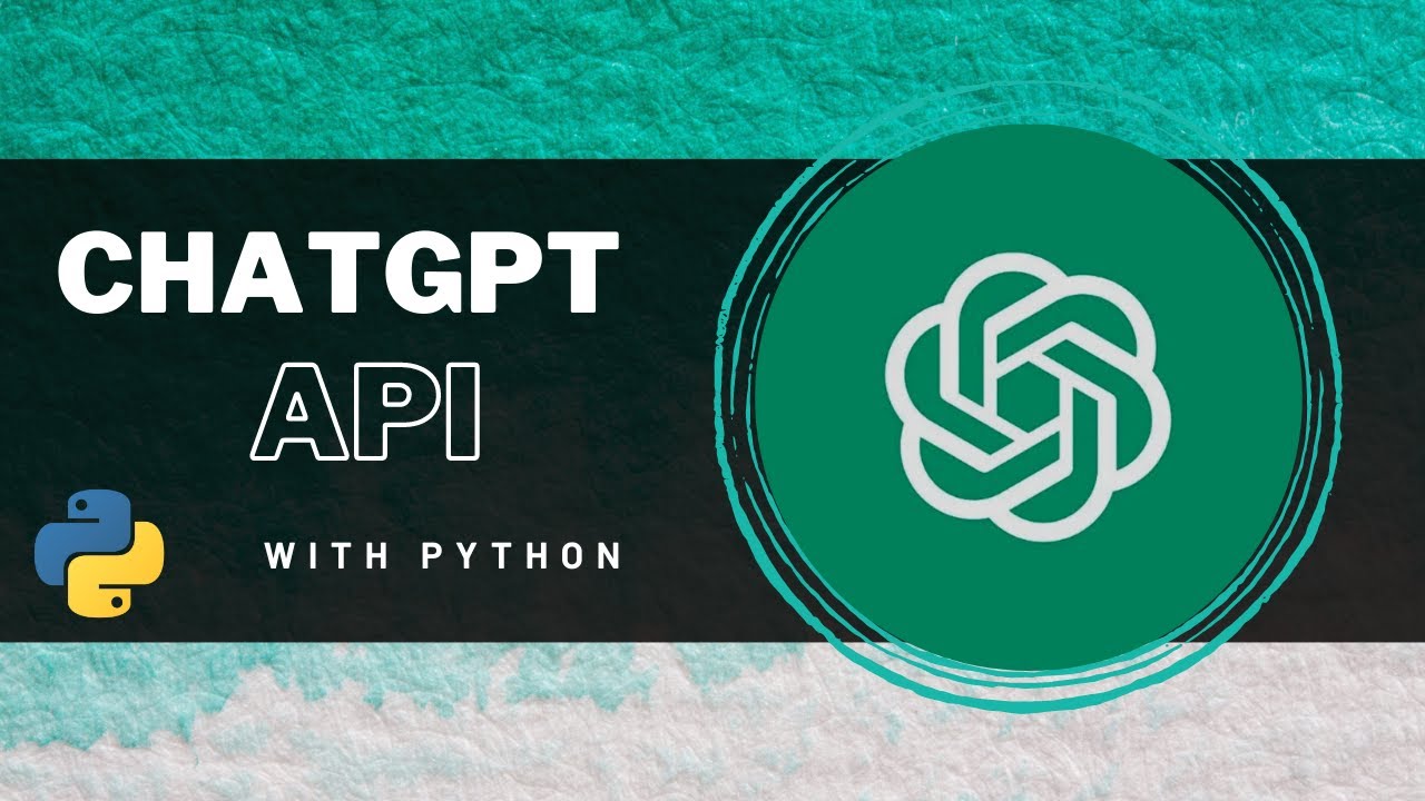 ChatGpt API For Python | How To Use ChatGpt With Python - YouTube