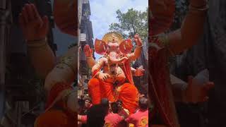 mumbai ganpati aangan 2024 | ganpati bappa morya #ganeshchaturthi #shorts #ganpati #ganesh #short