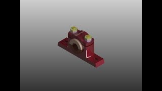 Plummer Block | Autocad 3D | Machine Drawing Assembly