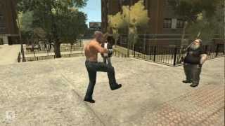 GTA 4 Wrestling part 10