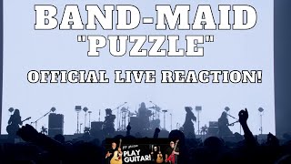 BAND MAID - Puzzle Live Reaction!