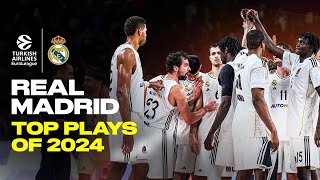 Top 45 Best PLAYS 2024 | Real Madrid Basketball COMPILATION