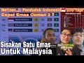 Bagaimana Malaysia Bisa Menandingi Indonesia? Emas 1 Biji Pun Tak Ada? Sisakan Emas Untuk Malaysia