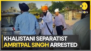 Amritpal Singh Pro-Khalistan Preacher Arrested in Moga district Punjab | Latest News | WION
